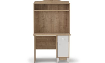 Minimo Rota Çalışma Masası - Safir Meşe / Beyaz