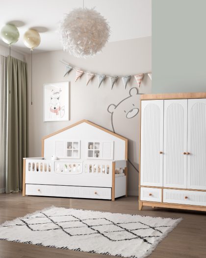 Rattan Bebek Odası Takımı