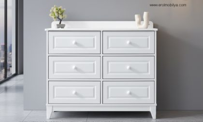 Minimo Asos 6 Çekmece Şifonyer