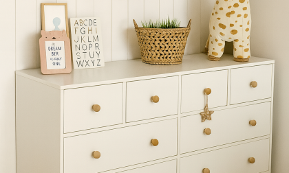 Minimo Bonnie 8 Çekmeceli MDF Bebek & Çocuk Odası Şifonyer