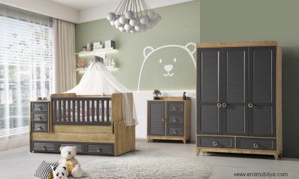 Minimo İkon Bebek Odası Takımı