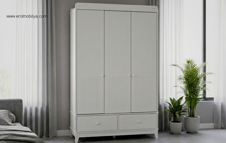 Minimo Nest 3 Kapılı Gardırop
