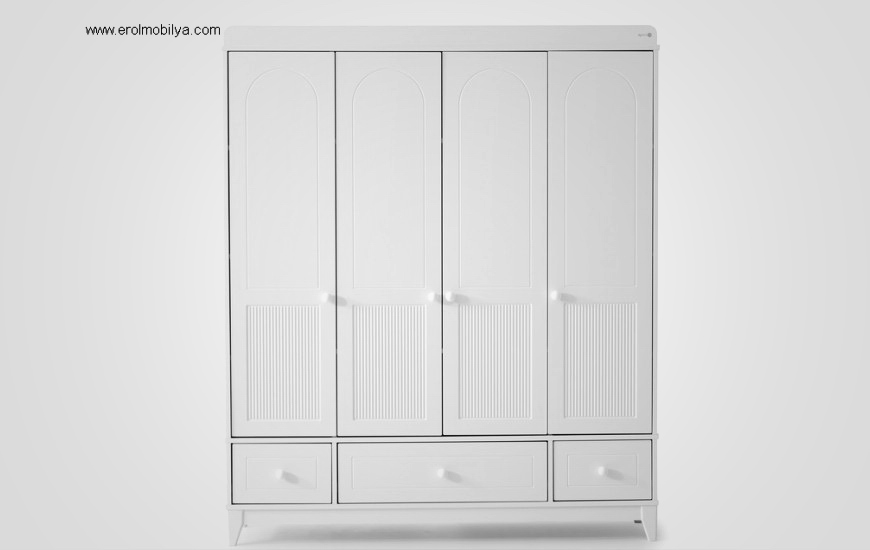 Minimo Nest 4 Kapılı Gardırop - Görsel 2