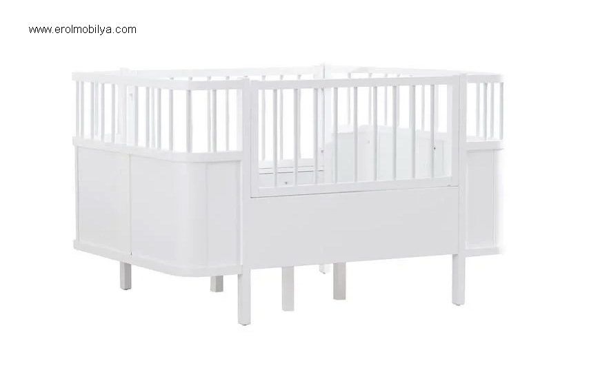 Minimo Nova Gümüş Bebek Odası Takımı - Görsel 3