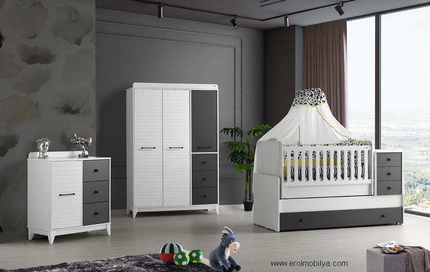 Minimo Olivia Bebek Odası Takımı