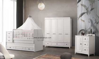 Minimo Polo 4 Kapılı Bebek Odası Takımı