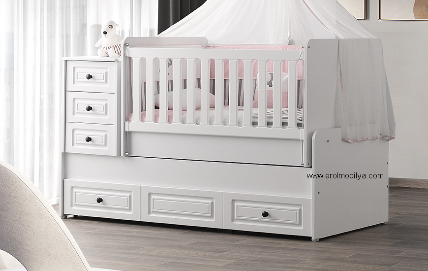 Minimo Polo 4 Kapılı Bebek Odası Takımı - Görsel 2