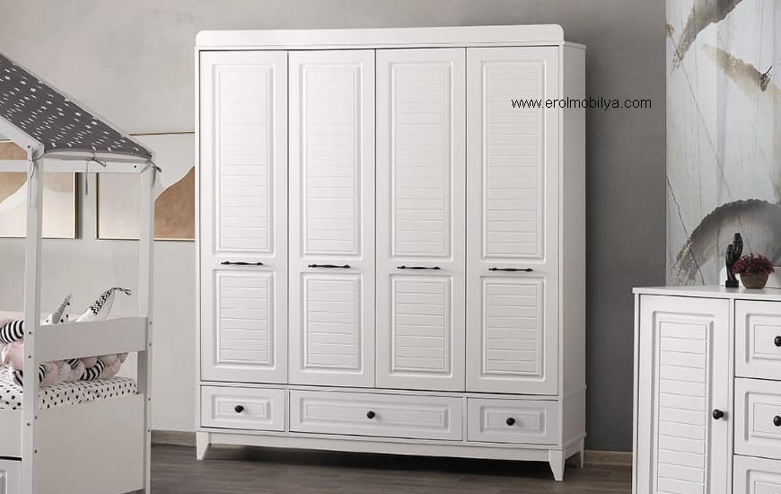 Minimo Polo 4 Kapılı Gardırop