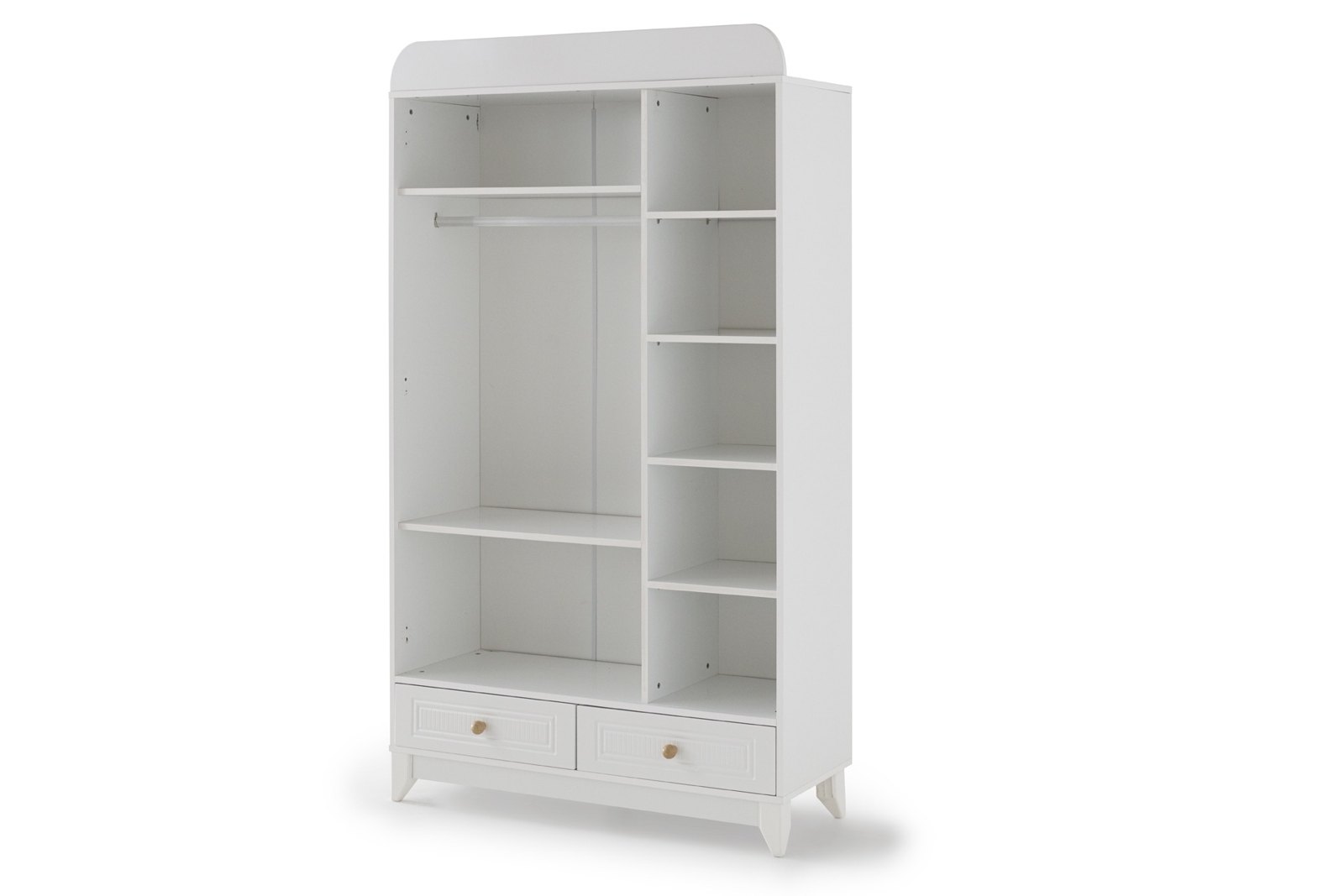 Minimo Luna 3 Kapaklı Gardırop - Beyaz - Görsel 3