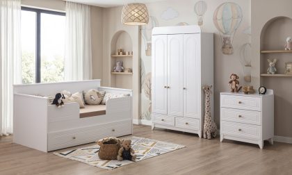 Minimo Luna Çocuk Odası Takımı - Beyaz