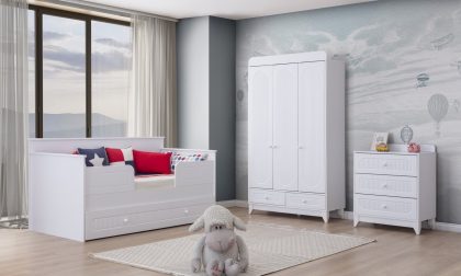 Minimo Atlas Çocuk Odası Takımı - Beyaz